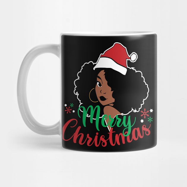 Sexy Afro Santa by For the culture tees